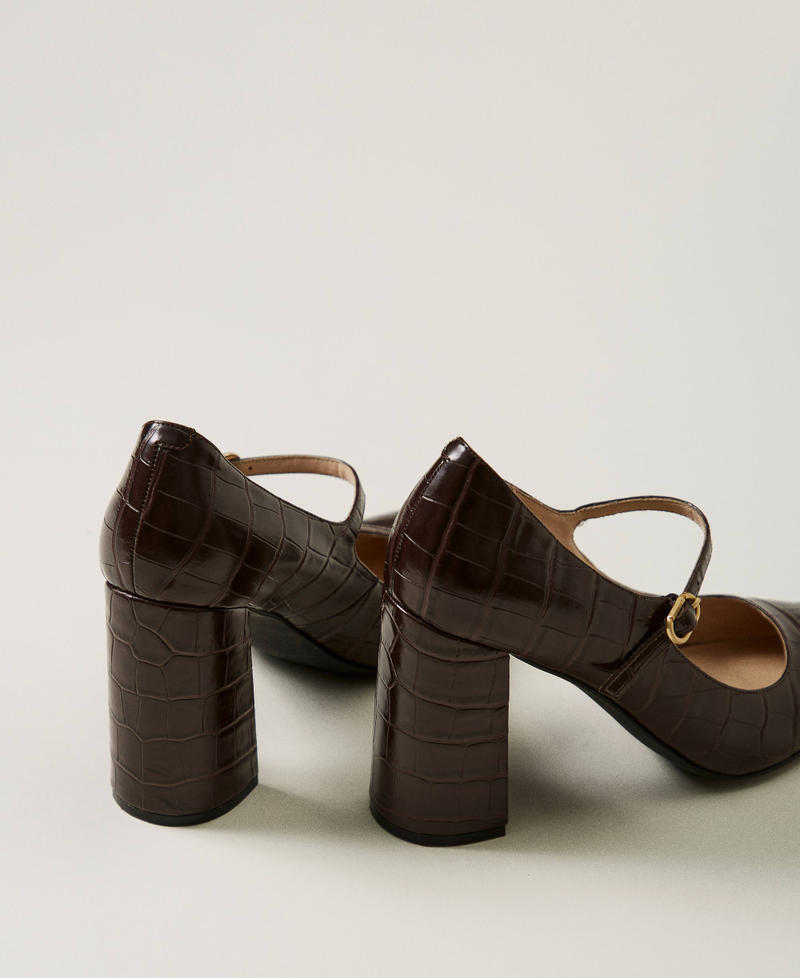 Scee by twin set Décolleté con stampa cocco Outlet