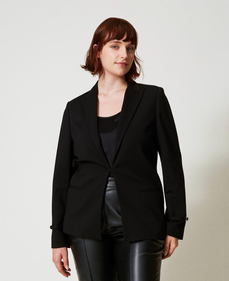 Scee by twin set Giacca blazer con cinturino Oval T I Più Venduti