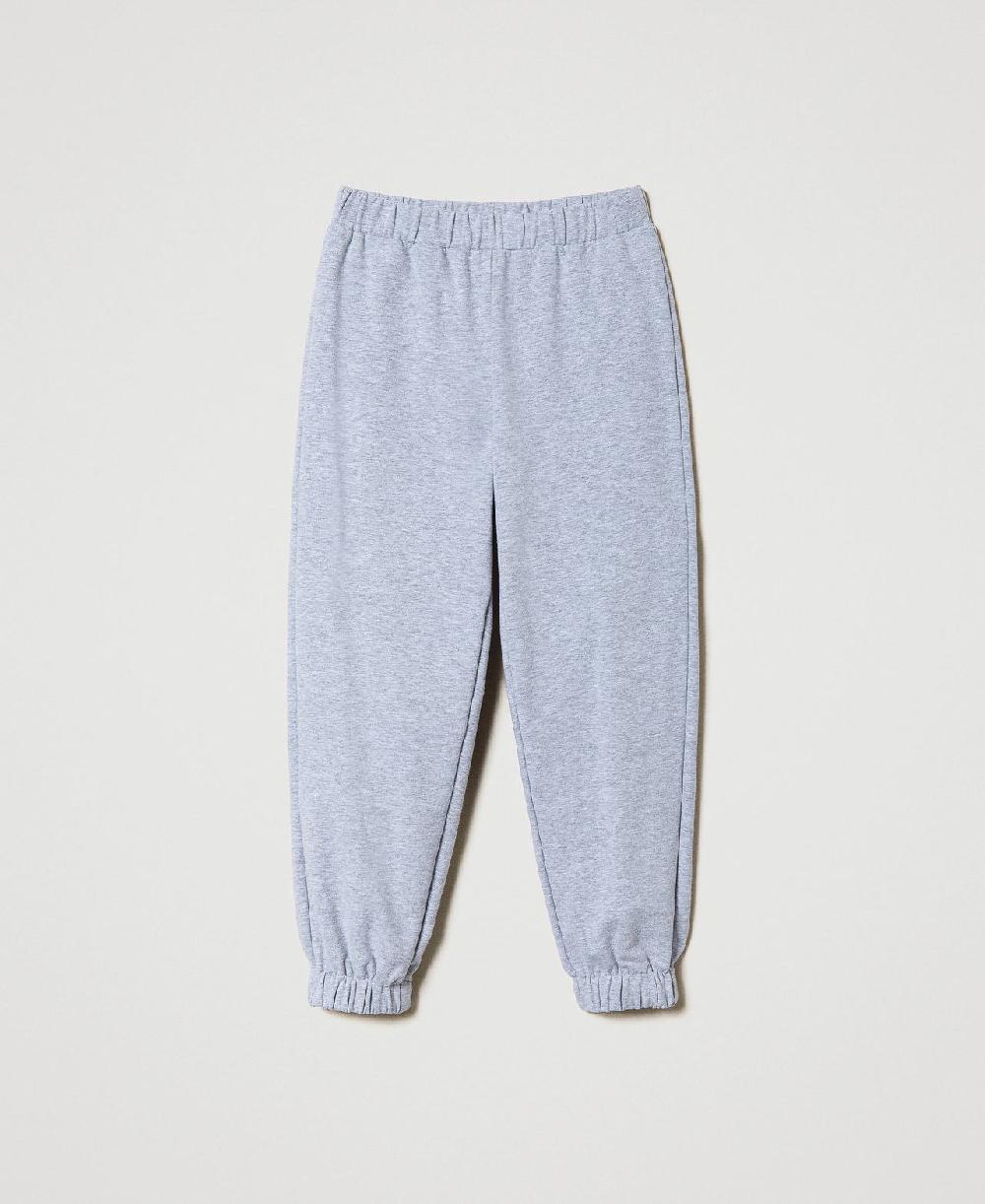 Scee by twin set Pantaloni joggers in felpa Prezzo Ridotto