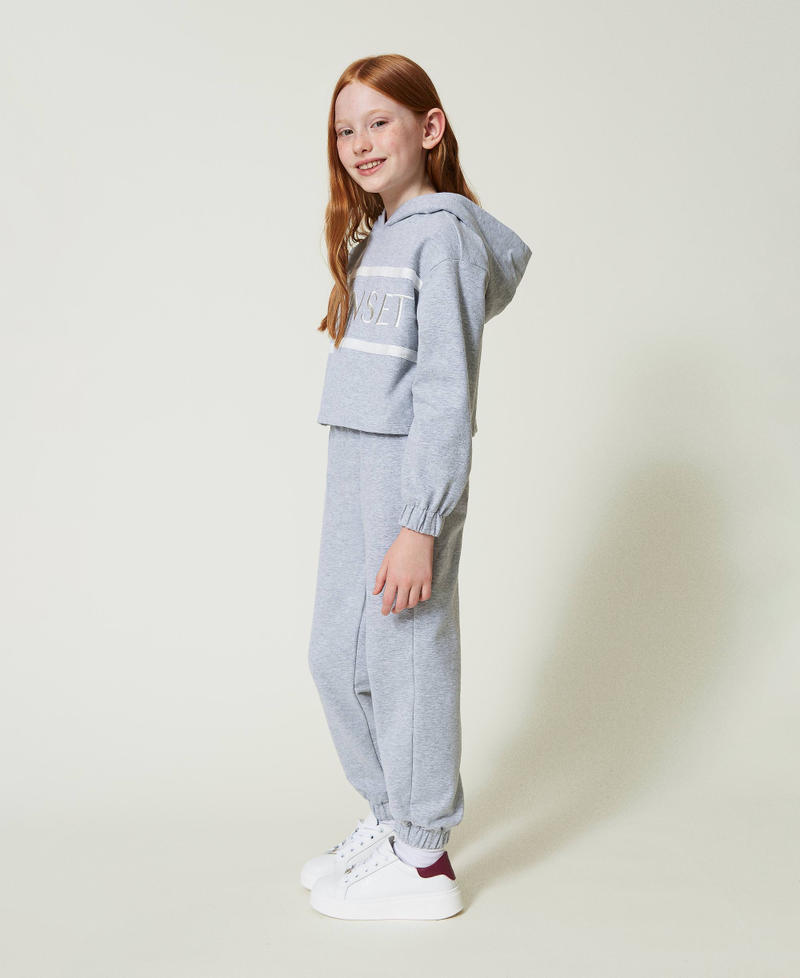 Scee by twin set Pantaloni joggers in felpa Prezzo Ridotto