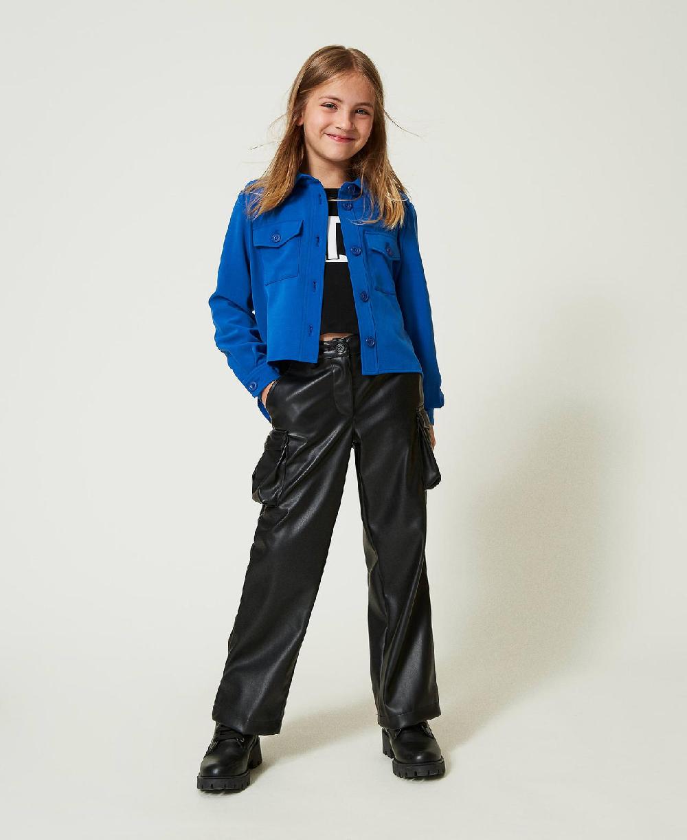 Scee by twin set Pantaloni cargo con tasche utility In Vendita