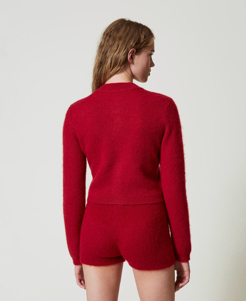 Scee by twin set Cardigan 'Anne' in misto mohair Italy
