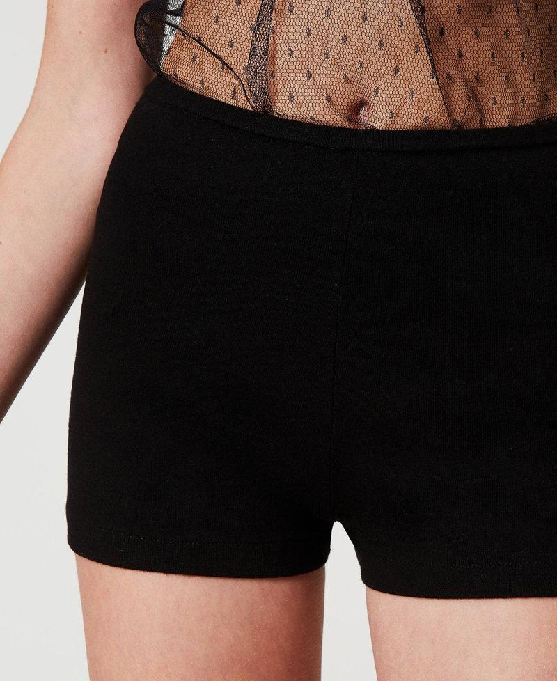 Scee by twin set Shorts fitted in maglia Promozione