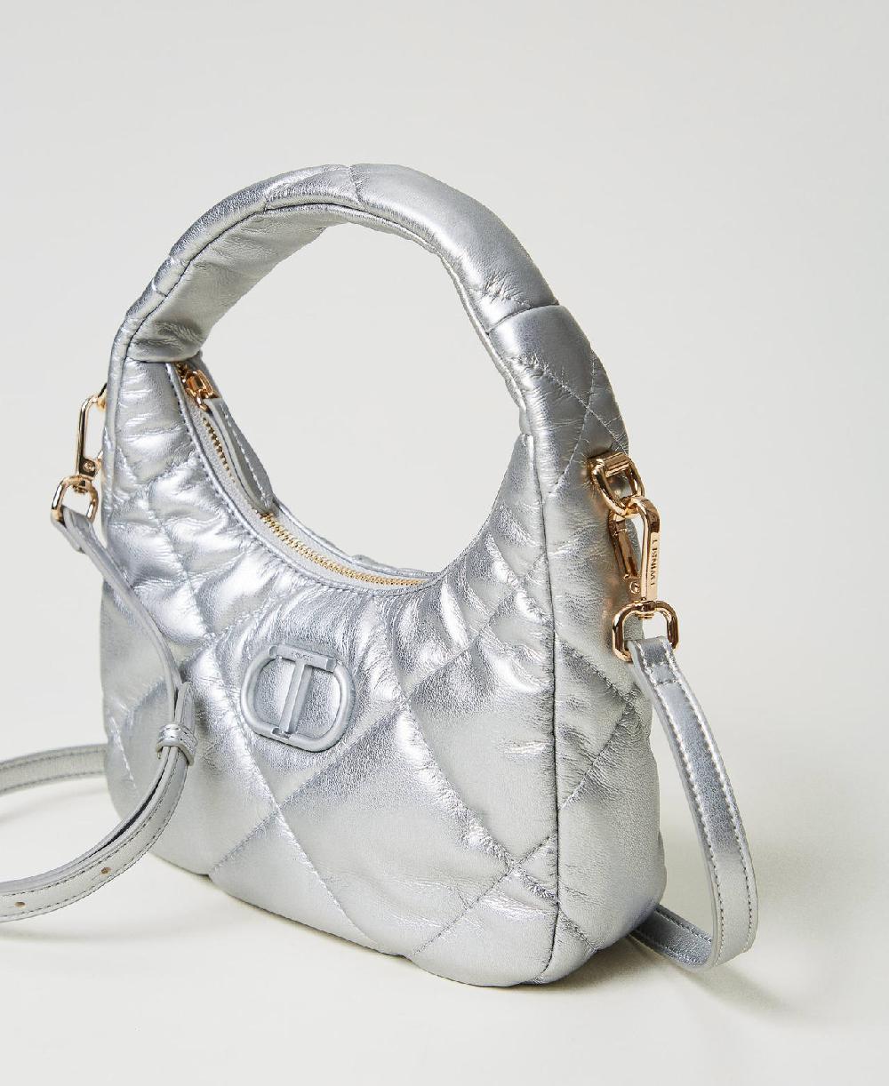 Scee by twin set Borsa hobo piccola quilted imbottita Online