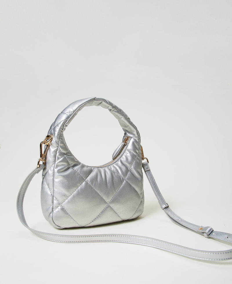 Scee by twin set Borsa hobo piccola quilted imbottita Online