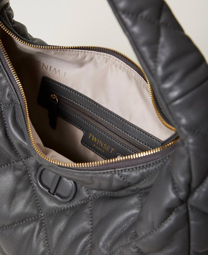 Scee by twin set Borsa hobo grande quilted imbottita Outlet