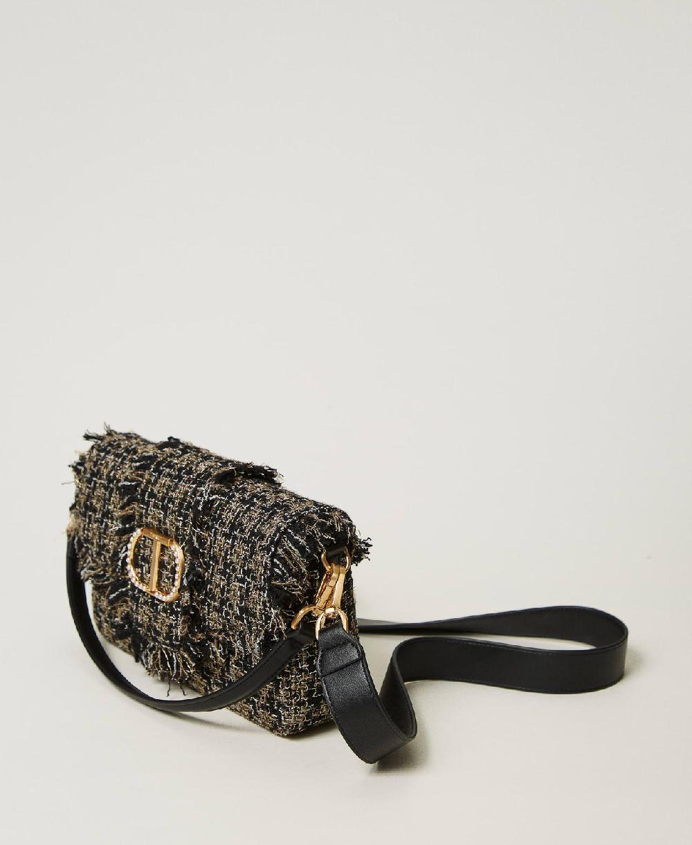 Scee by twin set Borsa a tracolla 'Amie' media in tweed Hotsell