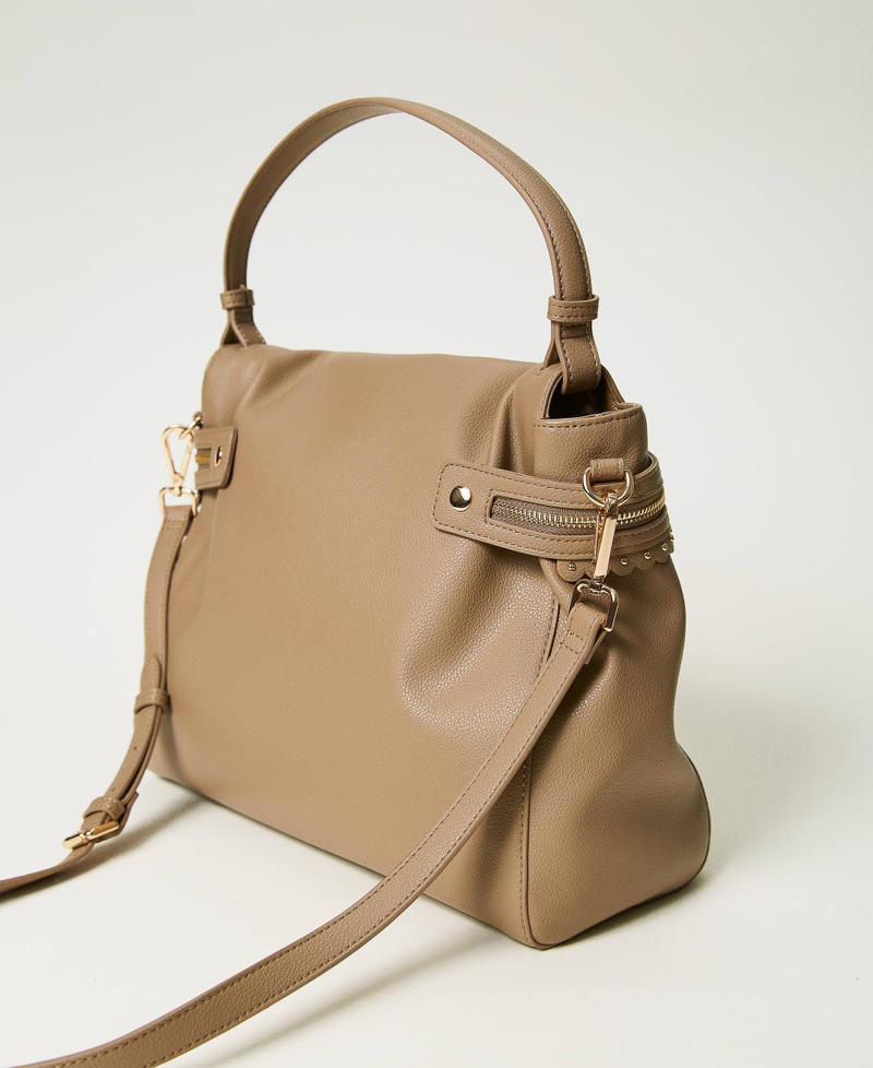 Scee by twin set Borsa top handle ‘Cécile’ grande Vendita Calda