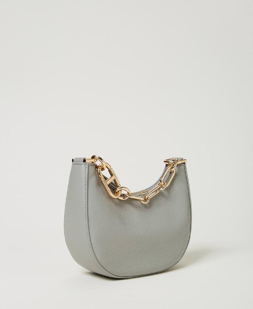 Scee by twin set Borsa ‘Mini Croissant’ con chiusura Oval T Saldi Di Fabbrica