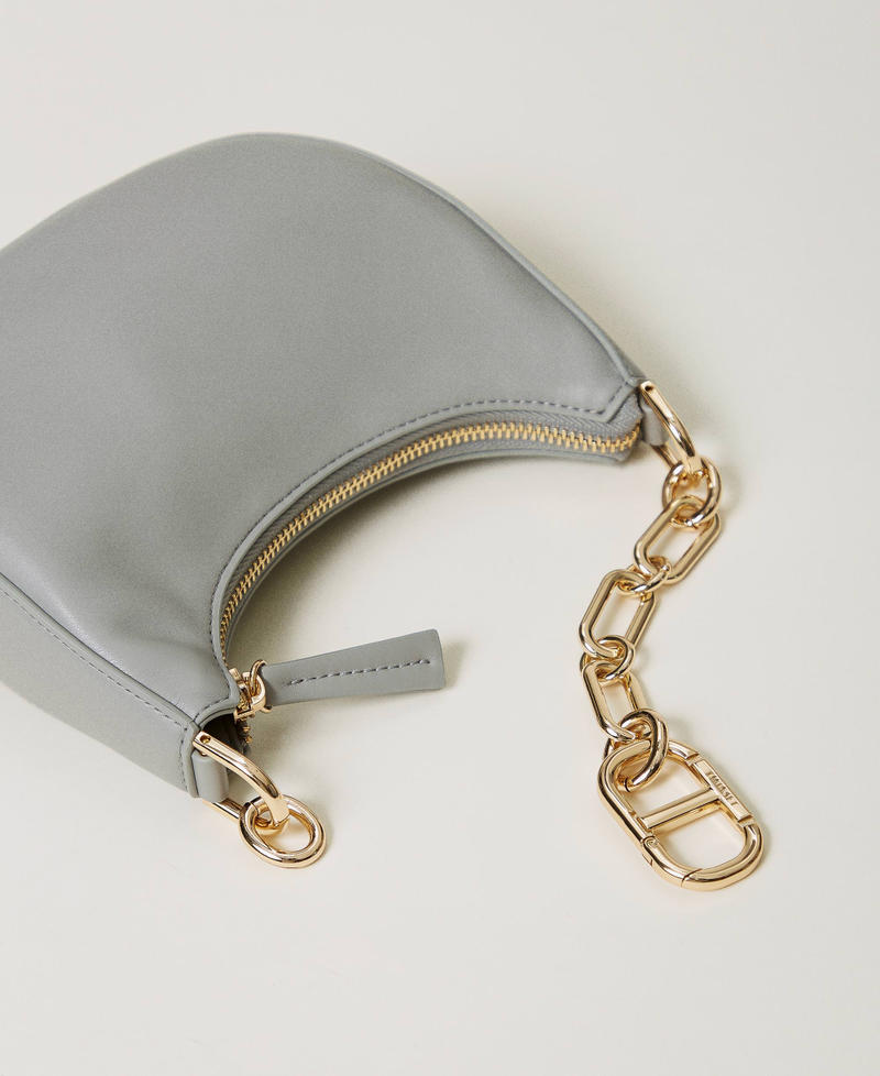 Scee by twin set Borsa ‘Mini Croissant’ con chiusura Oval T Saldi Di Fabbrica