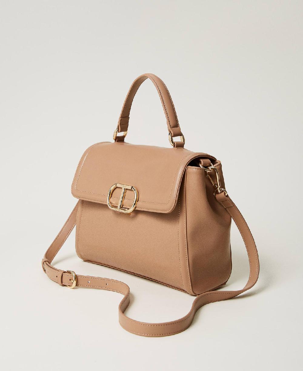 Scee by twin set Borsa top handle ‘Brera’ con apertura Oval T I Più Venduti