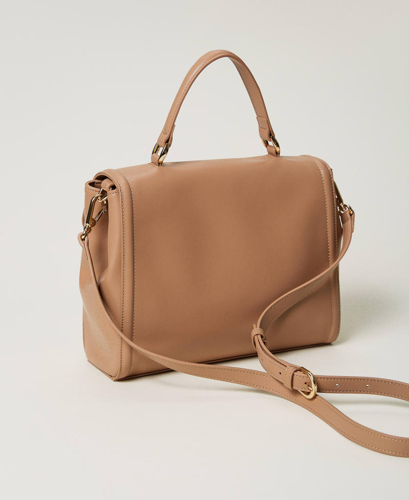 Scee by twin set Borsa top handle ‘Brera’ con apertura Oval T I Più Venduti