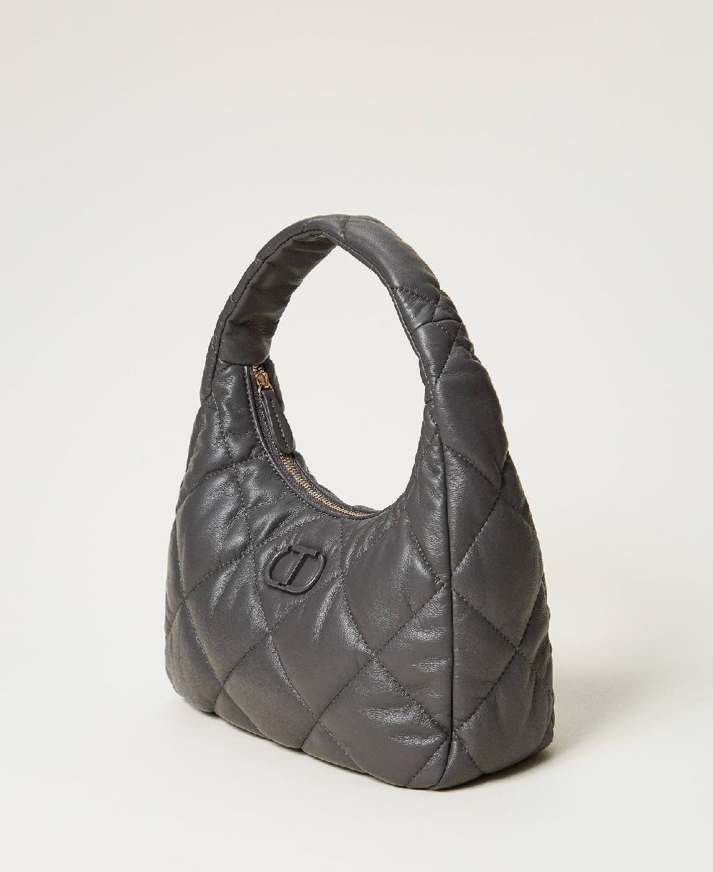 Scee by twin set Borsa hobo media quilted imbottita 2025