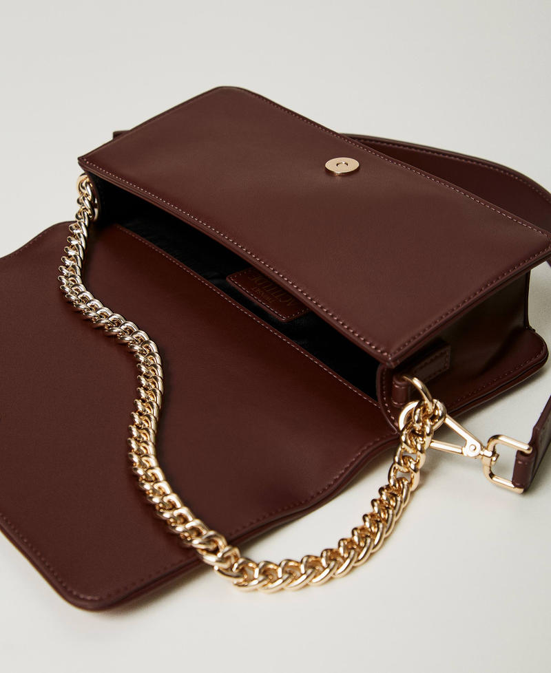 Scee by twin set Borsa a tracolla con bouclé multicolor Nuovo
