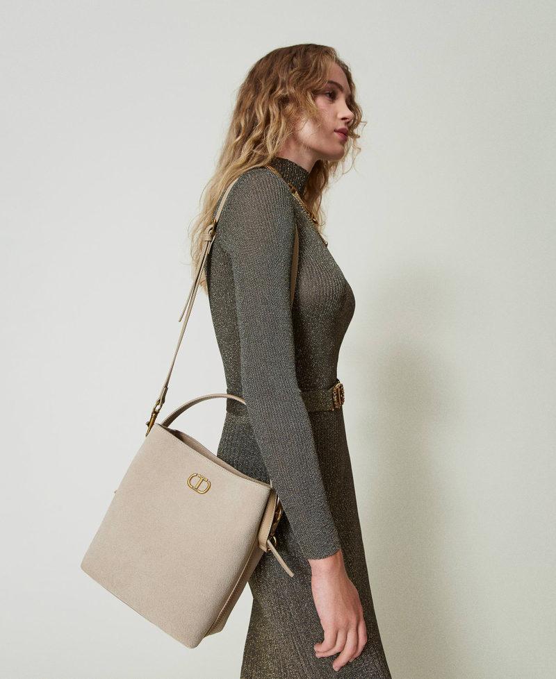 Scee by twin set Borsa secchiello ‘Chelsea’ in pelle Grande vendita