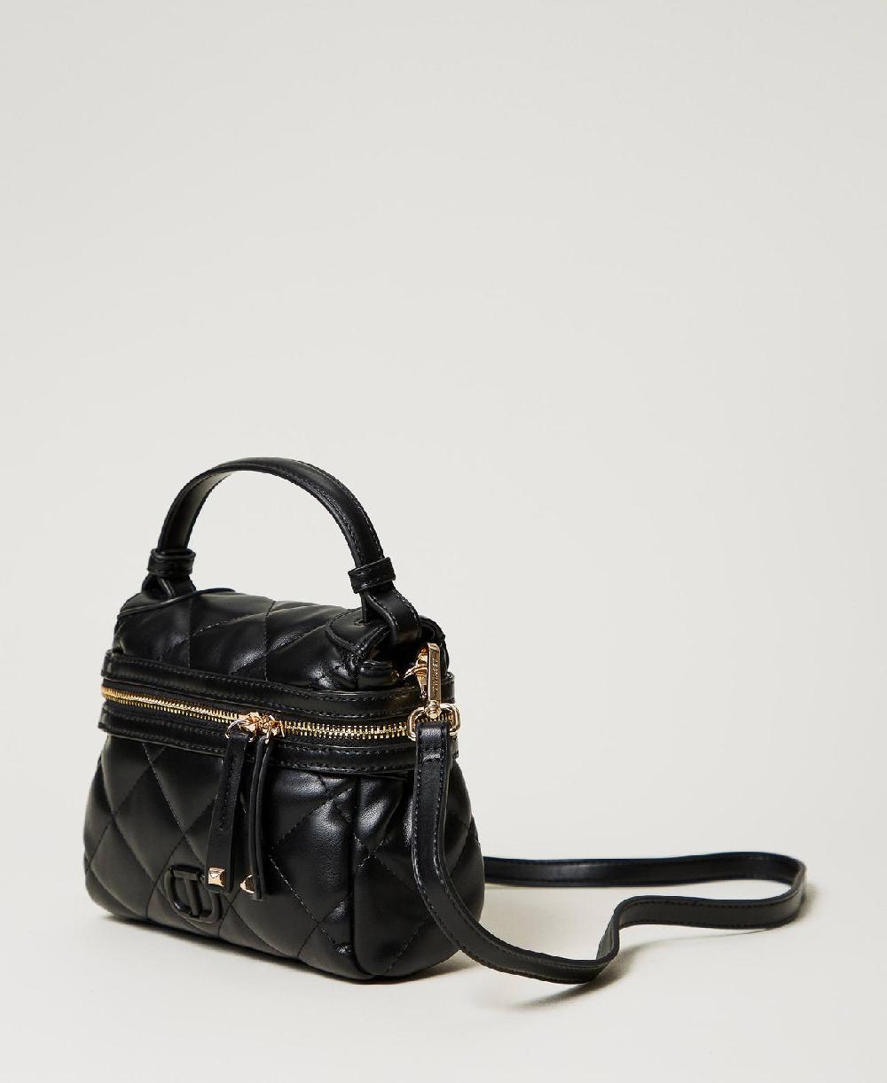 Scee by twin set Borsa top handle ‘Cécile’ piccola trapuntata Qualità Garantita