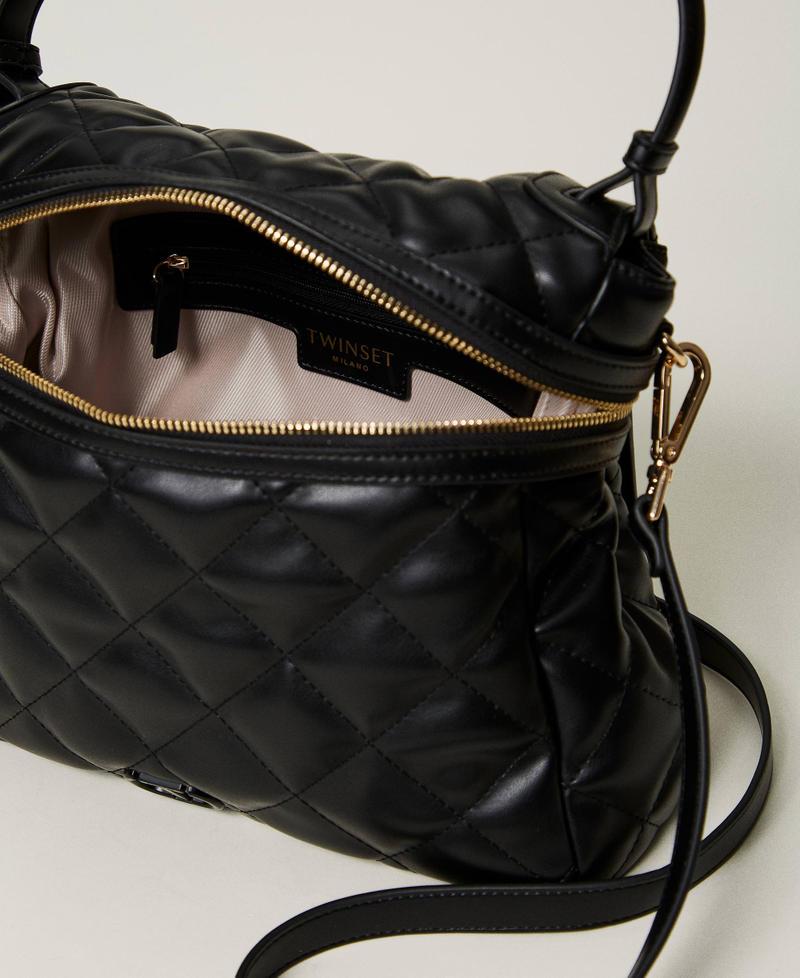 Scee by twin set Borsa top handle ‘Cécile’ grande trapuntata Promozione Limitata