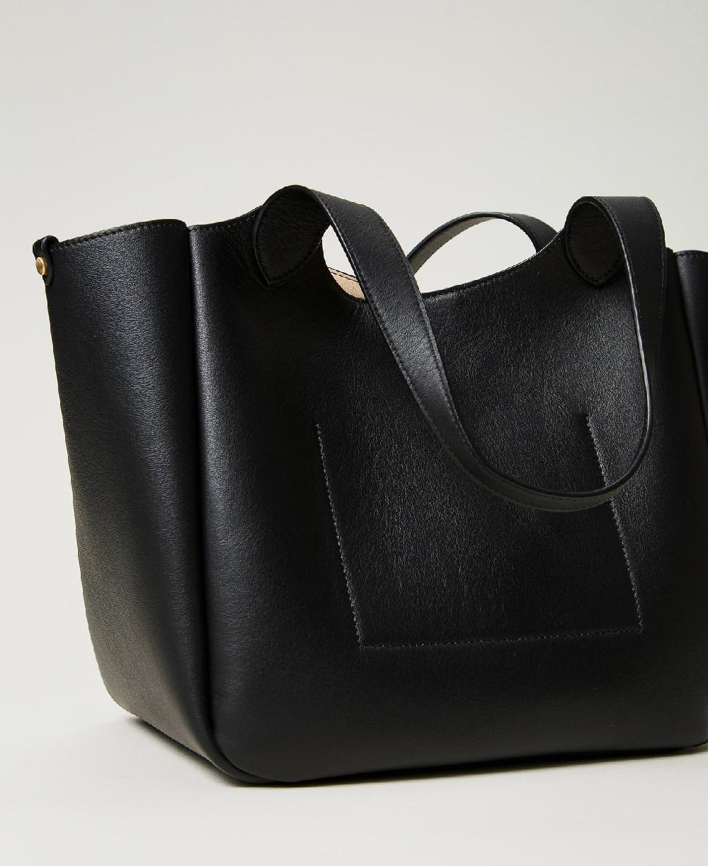 Scee by twin set Borsa shopper ‘Forever’ in pelle Convenienza
