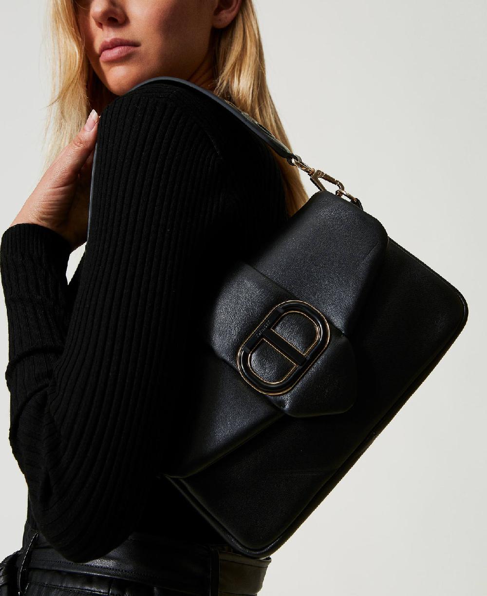 Scee by twin set Borsa a tracolla 'Amie' media in nappa
