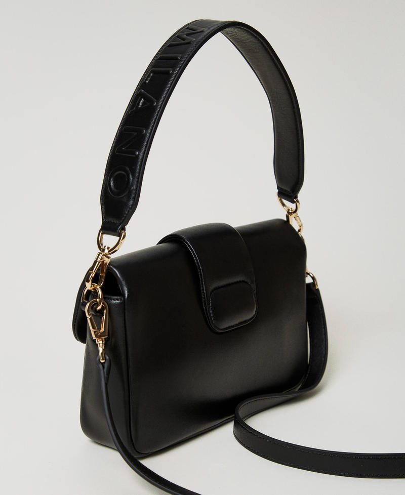 Scee by twin set Borsa a tracolla 'Amie' media in nappa Smaltimento dello stoccaggio