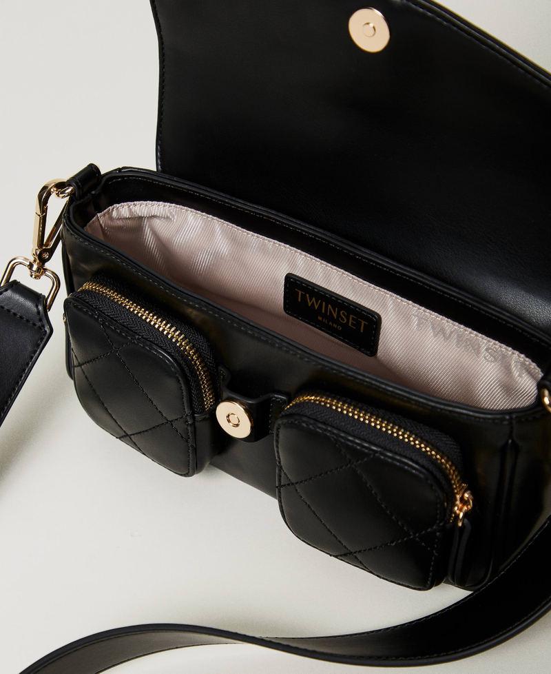 Scee by twin set Borsa a tracolla con tasche trapuntate Economico