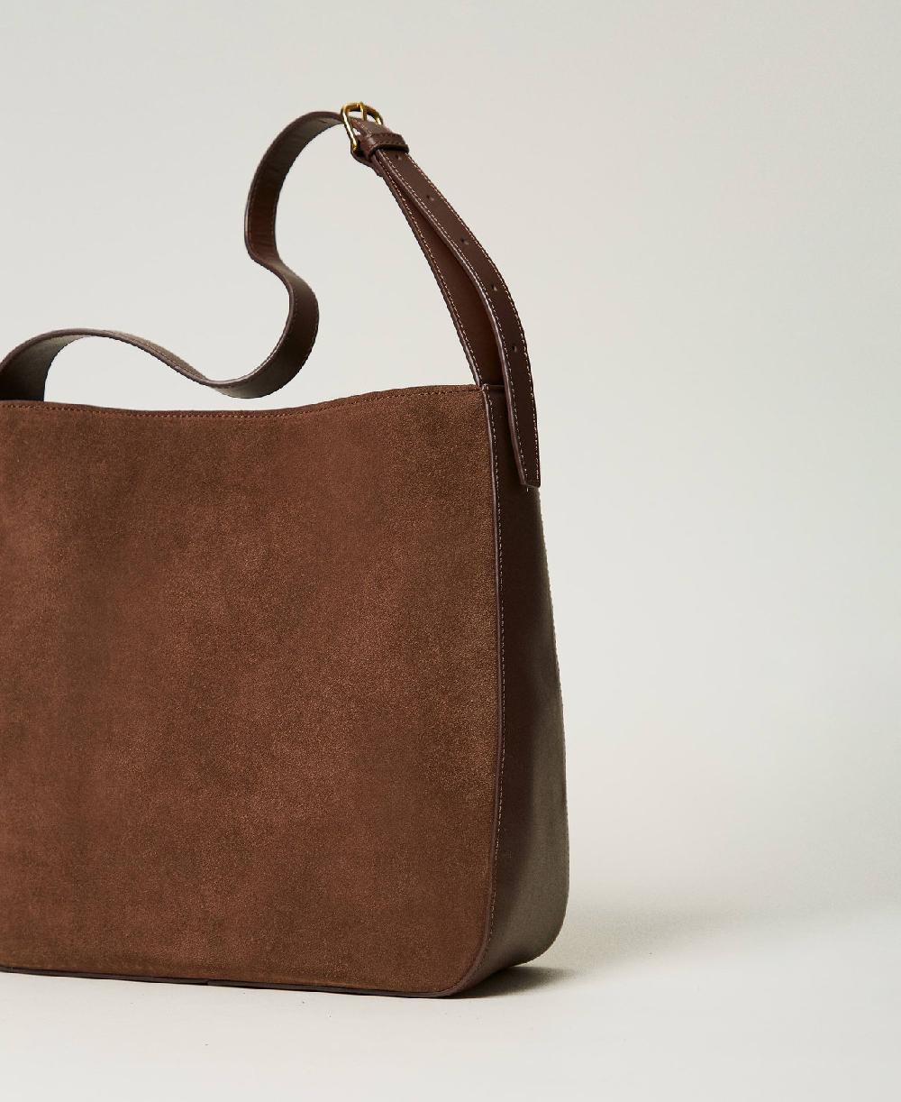 Scee by twin set Borsa hobo ‘Chelsea’ in pelle In Vendita