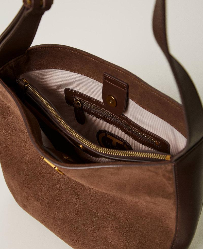 Scee by twin set Borsa hobo ‘Chelsea’ in pelle In Vendita