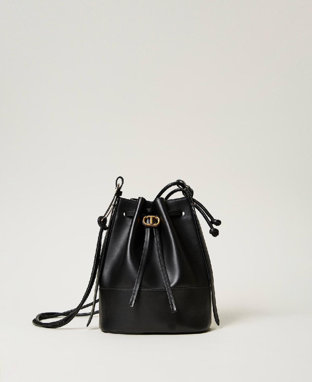 Scee by twin set Borsa a secchiello 'Jane' in pelle