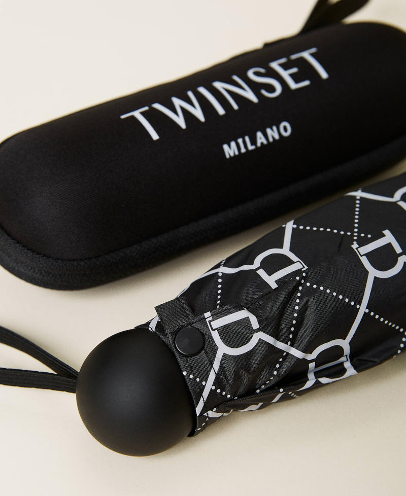 Scee by twin set Ombrello stampato con logo 2025