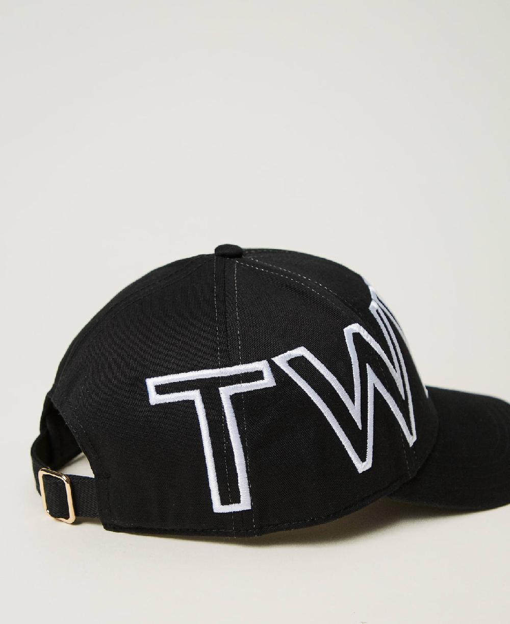 Scee by twin set Cappello da baseball con maxi logo Outlet