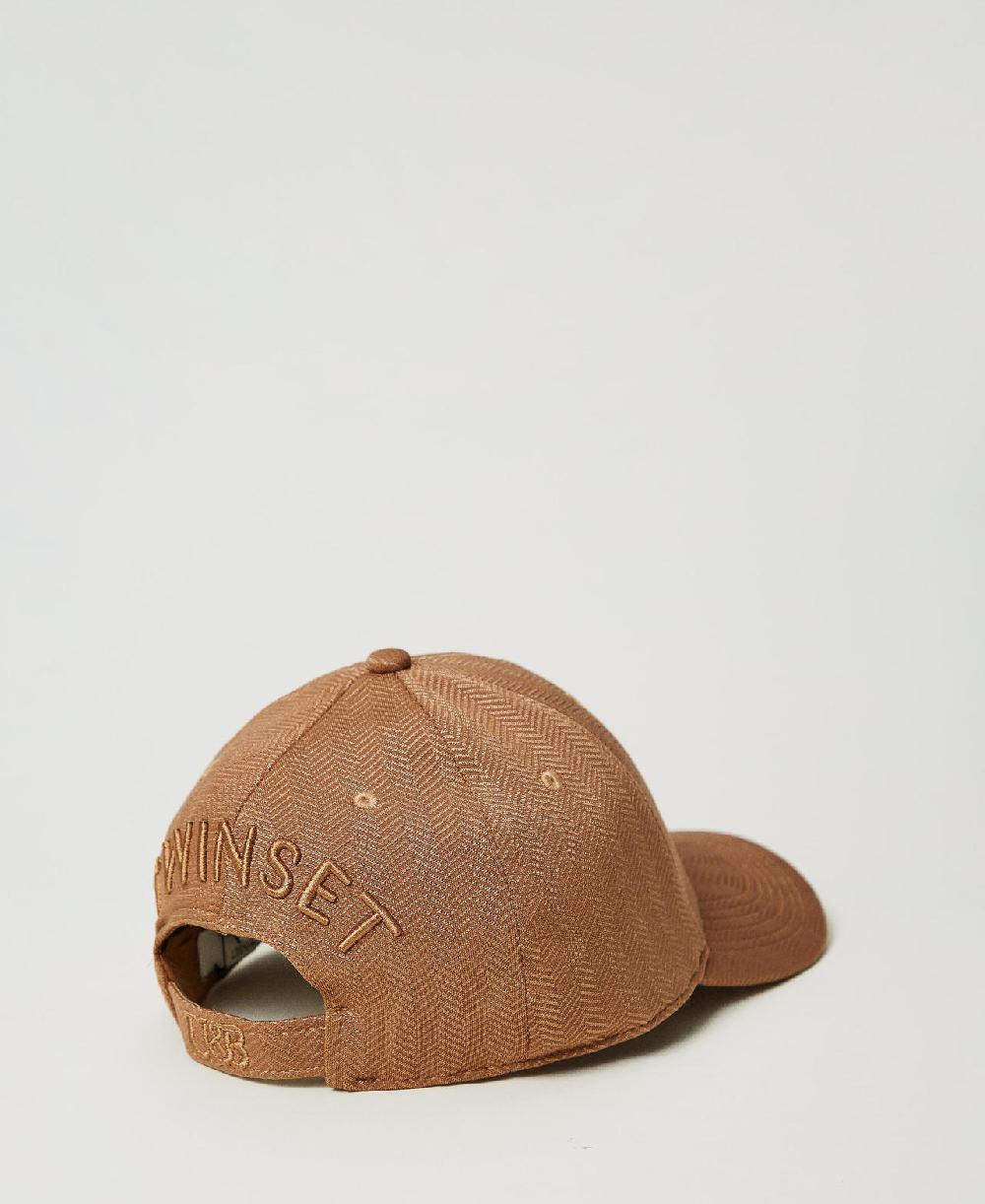Scee by twin set Cappello da baseball in tessuto scuba Fino Al -60%