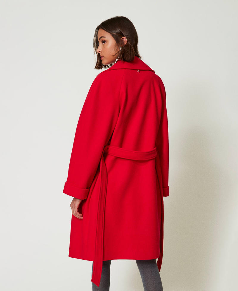 Scee by twin set Cappotto doppiopetto in panno Convenienza