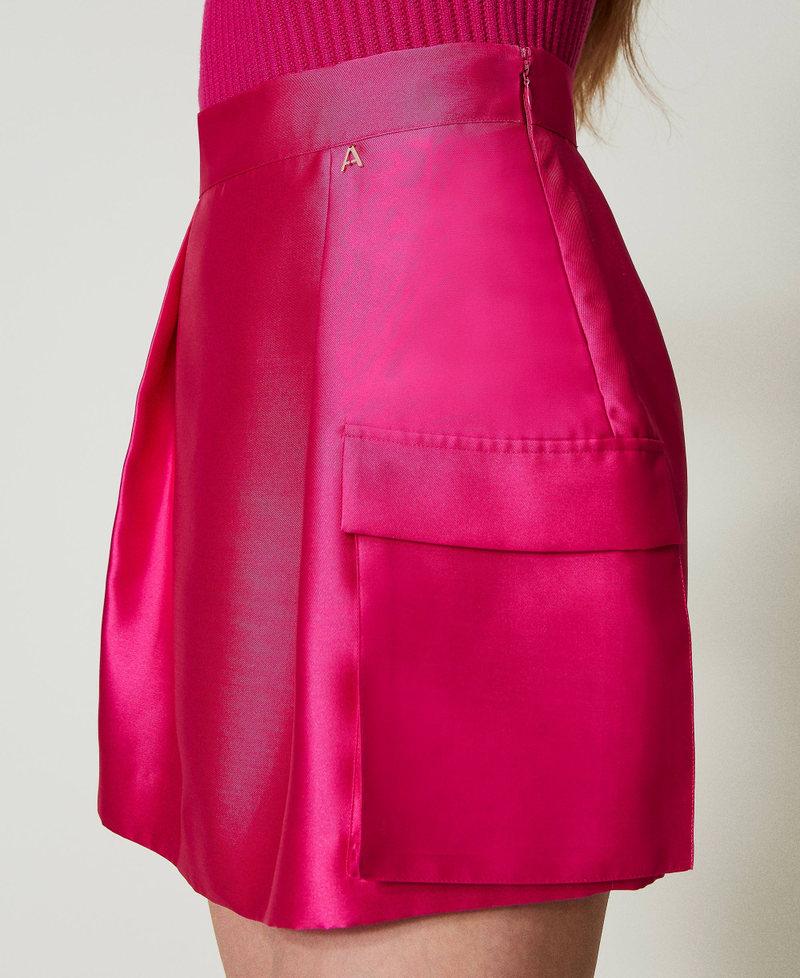 Scee by twin set Minigonna in twill mikado Economico