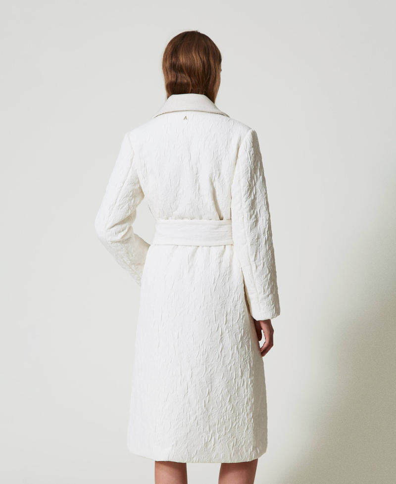 Scee by twin set Cappotto doppiopetto goffrato Hotsell