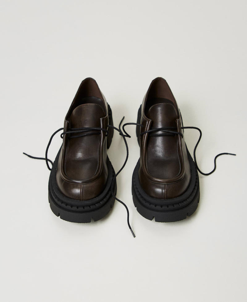Scee by twin set Scarpe stringate con Oval T Sottocosto