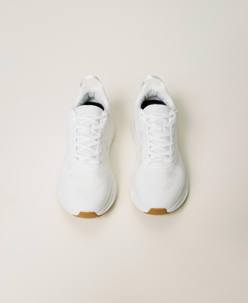 Scee by twin set Sneakers Fessura a righe con logo Convenienza