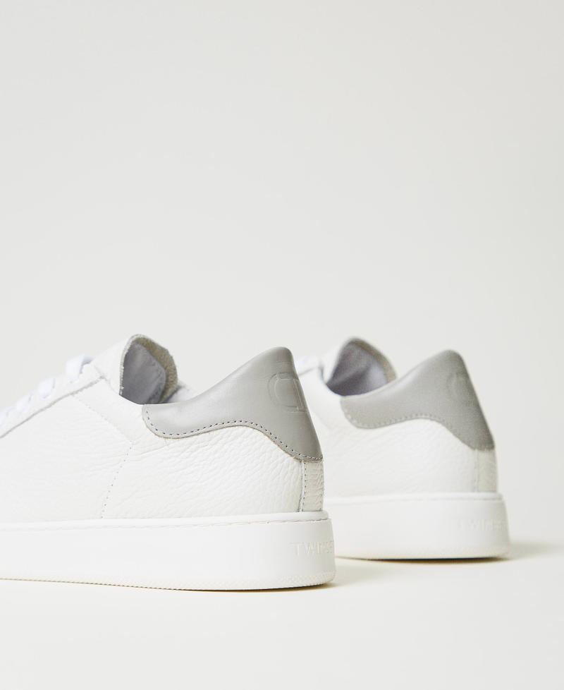 Scee by twin set Sneakers in pelle con Oval T Economico