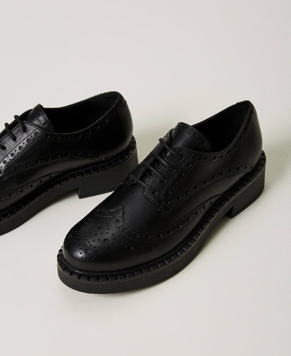 Scee by twin set Scarpe stringate in pelle Online