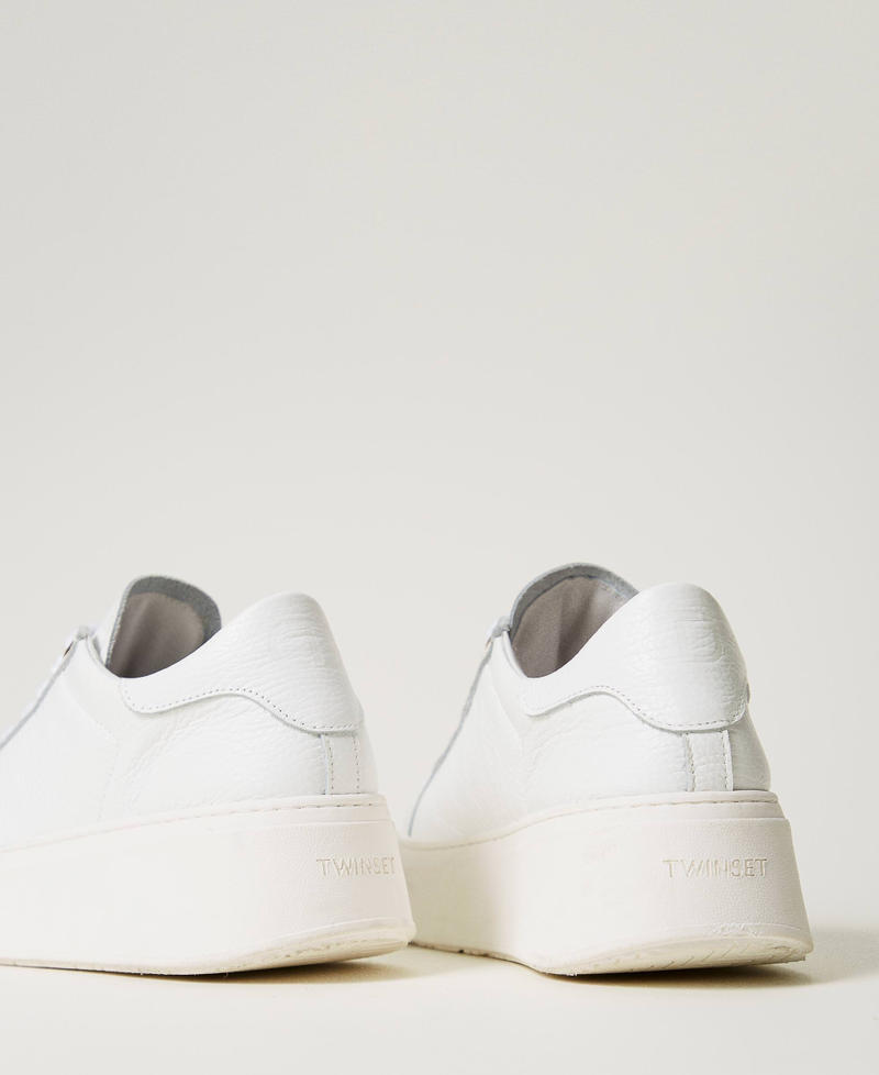 Scee by twin set Sneakers in pelle Vendita Calda