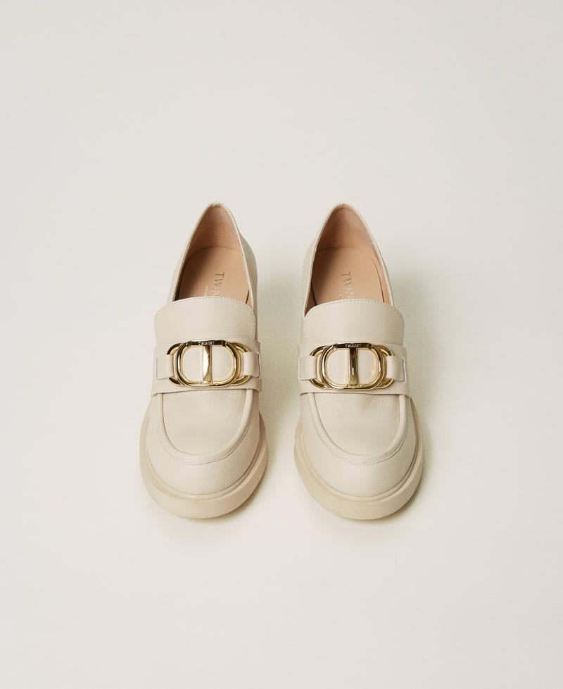 Scee by twin set Mocassini alti con morsetto Oval T Vendite Flash