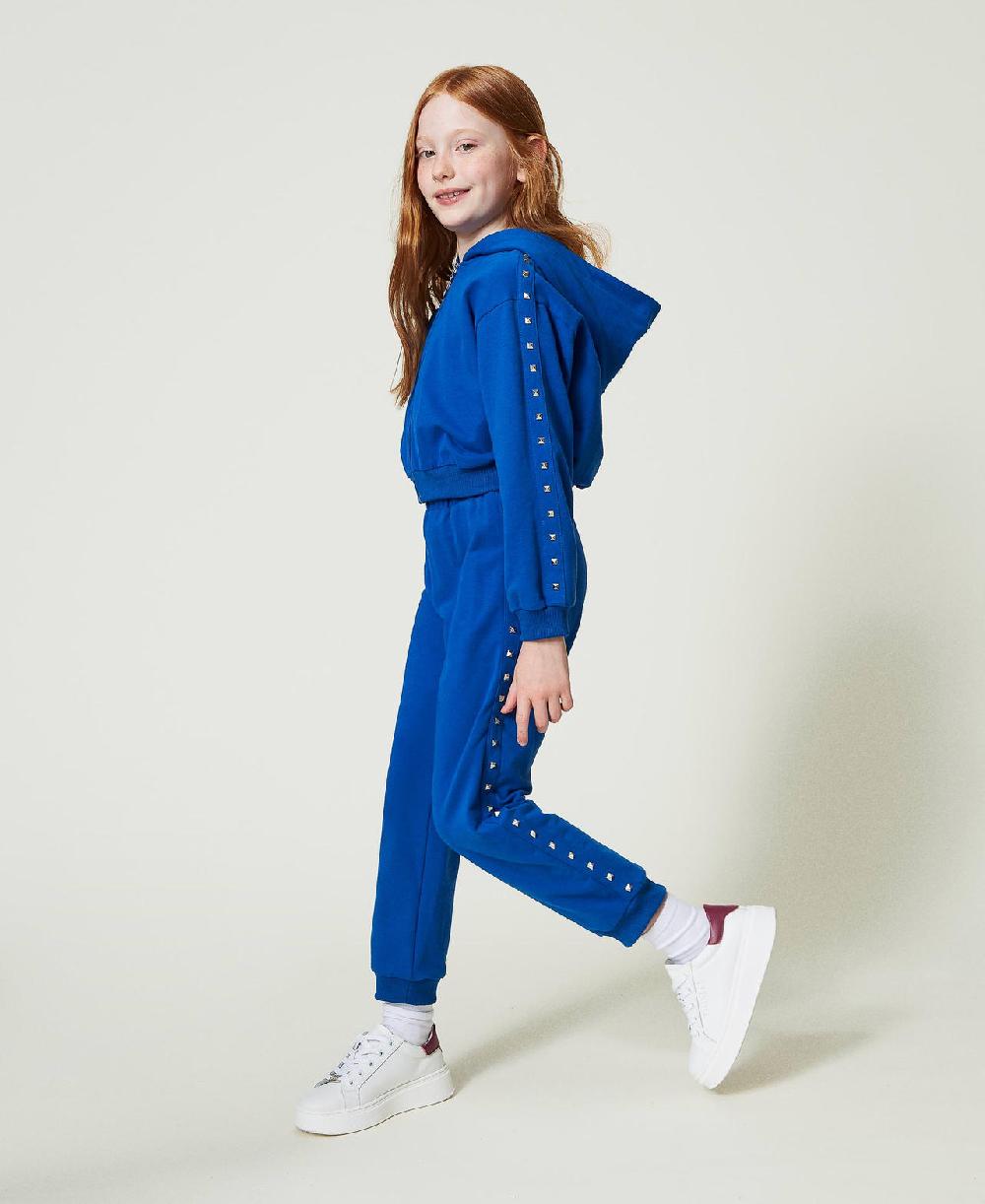 Scee by twin set Felpa con cappuccio e joggers Convenienza