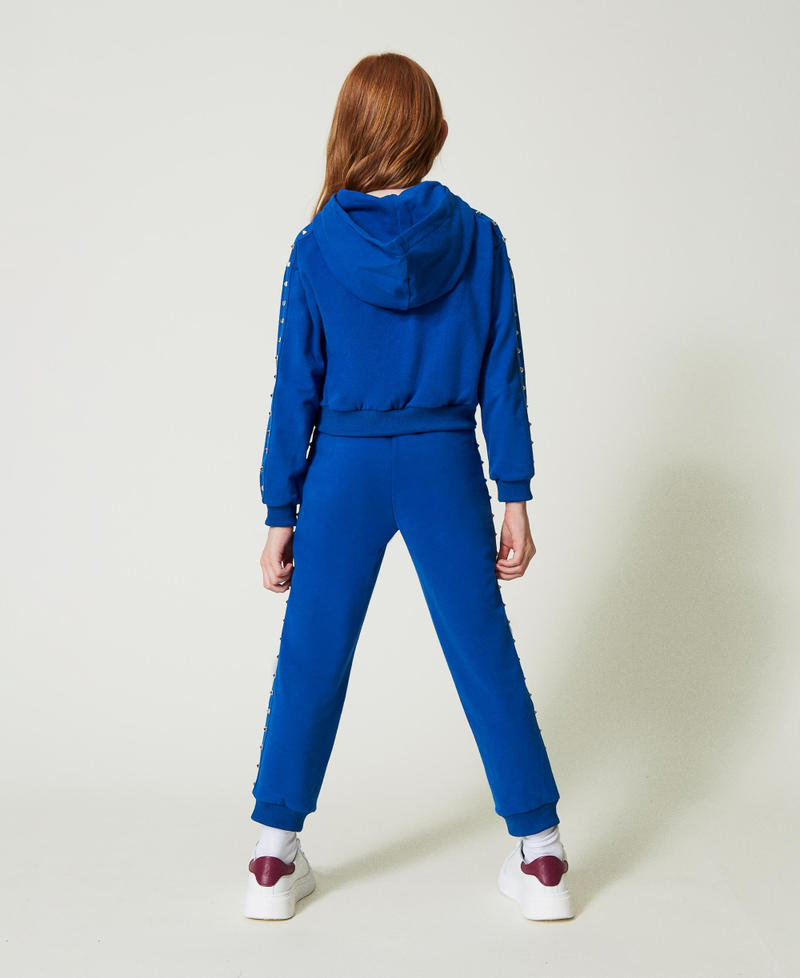 Scee by twin set Felpa con cappuccio e joggers Convenienza