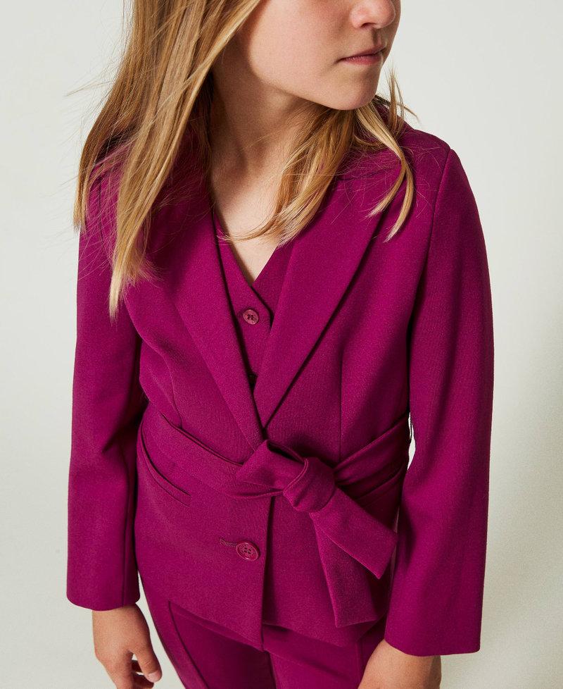 Scee by twin set Giacca blazer monopetto con cintura Hotsell