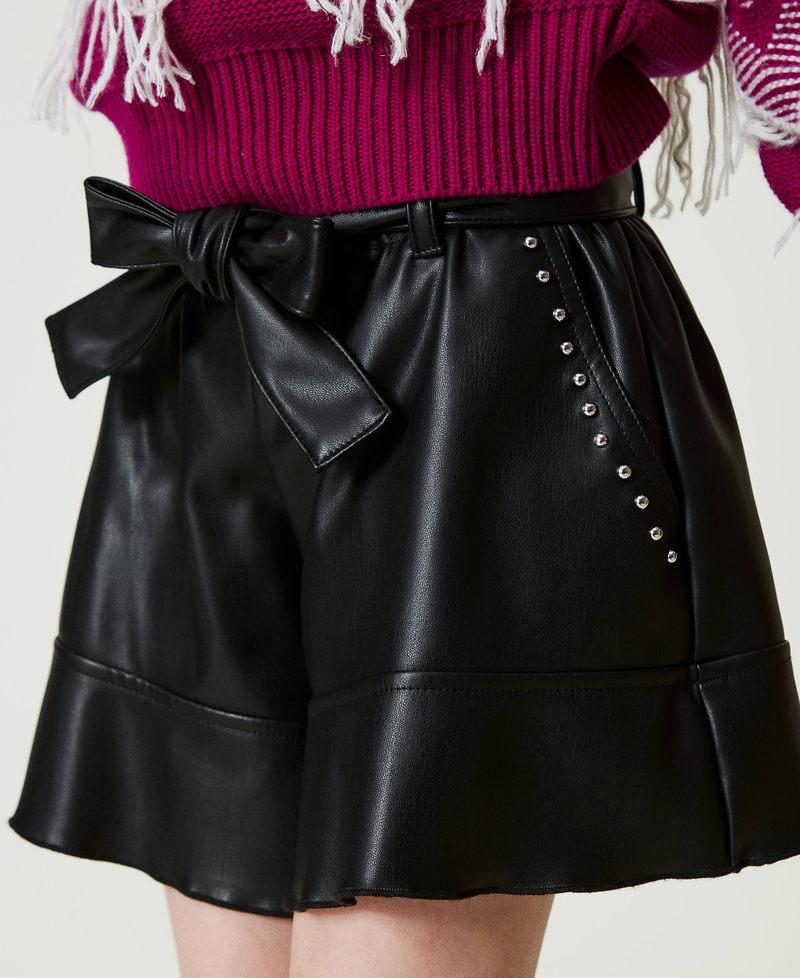 Scee by twin set Shorts flare con borchie Vendite Flash