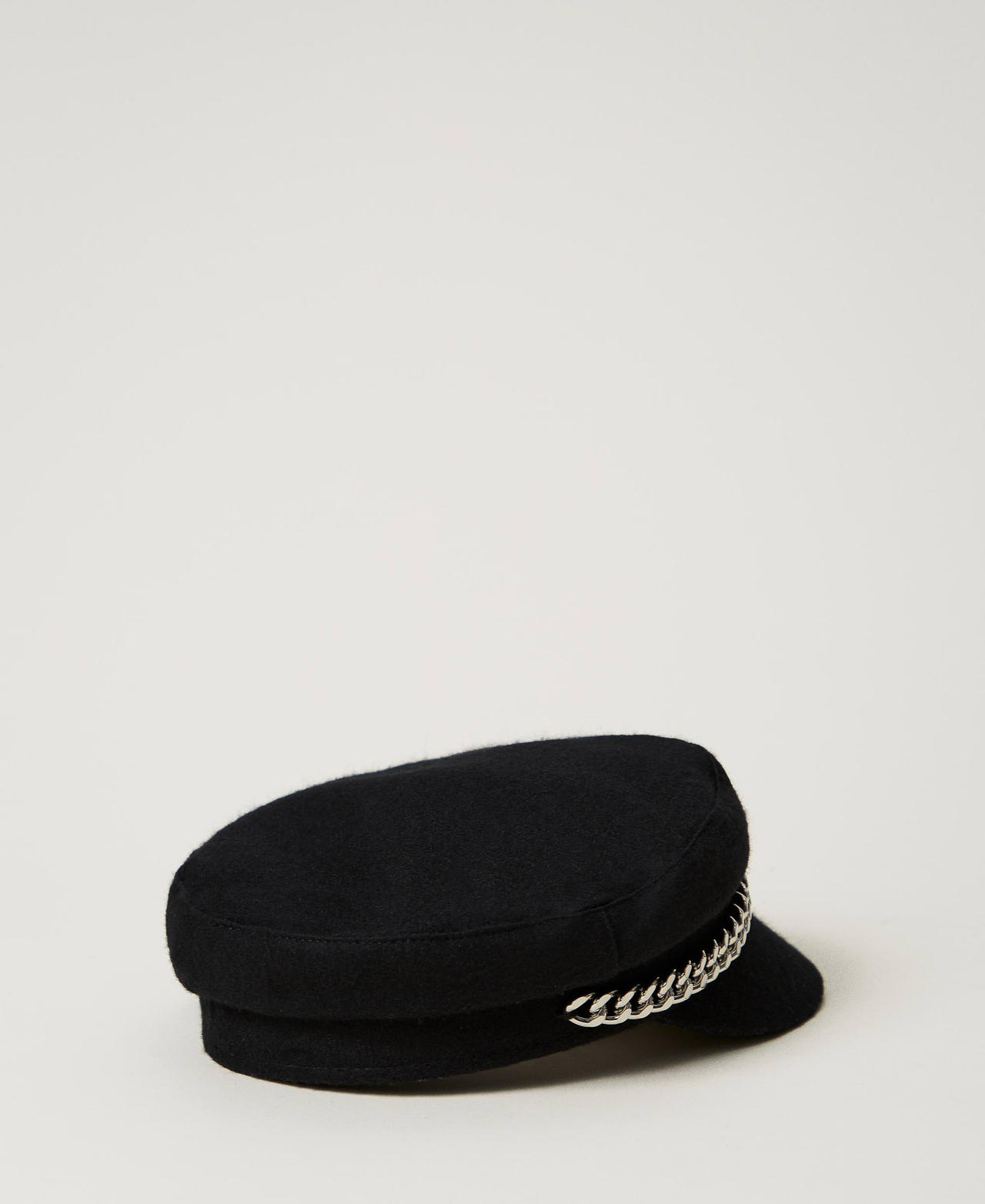 Scee by twin set Cappello basco in panno 2025