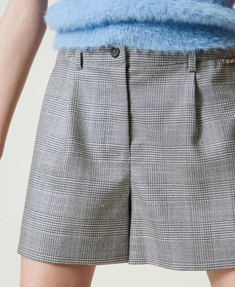 Scee by twin set Shorts in principe di Galles Presa