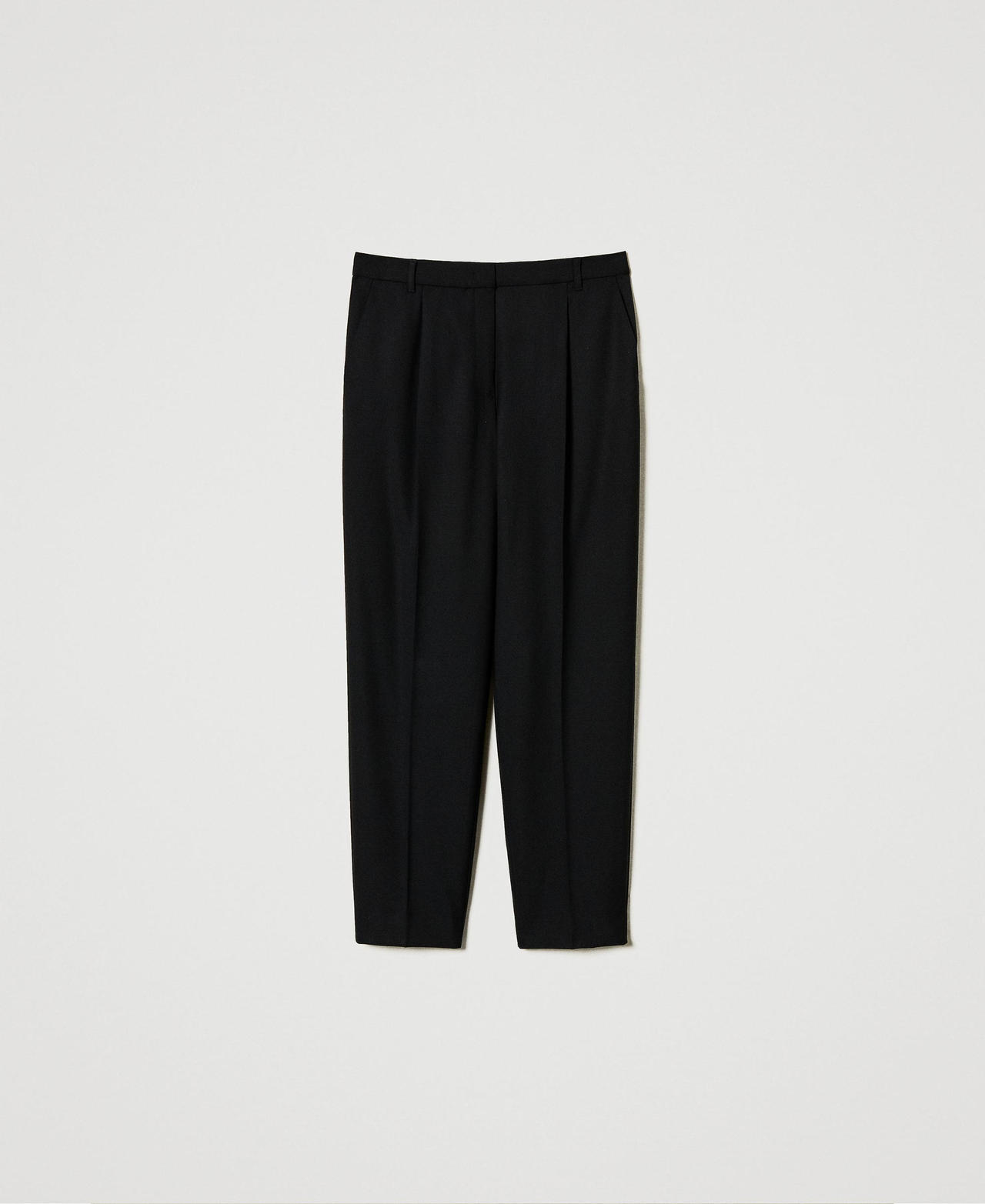 Scee by twin set Pantaloni in serge misto lana