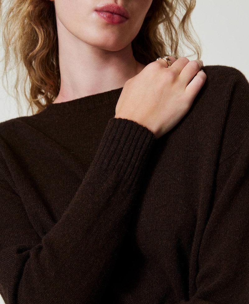 Scee by twin set Maglia girocollo in eco-cashmere Fino al 50% di sconto