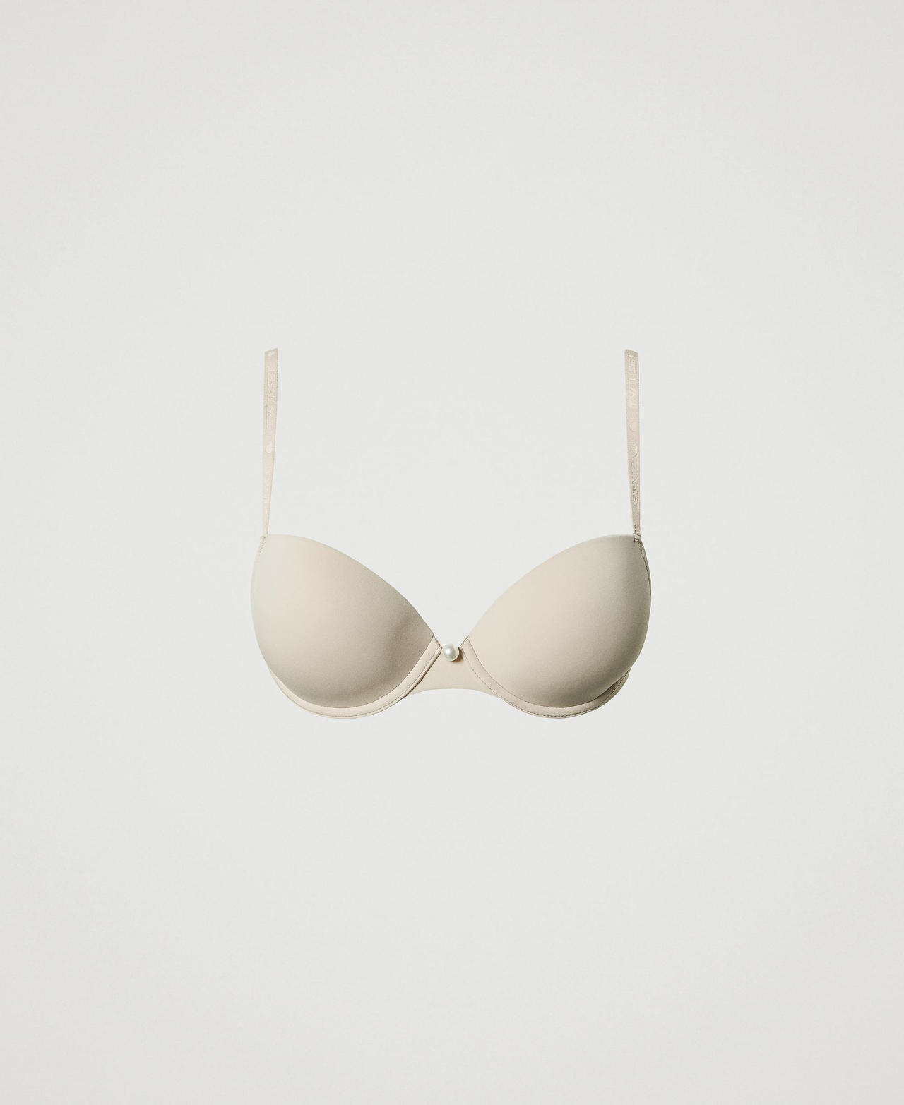 Scee by twin set Reggiseno push-up crossback in charmeuse