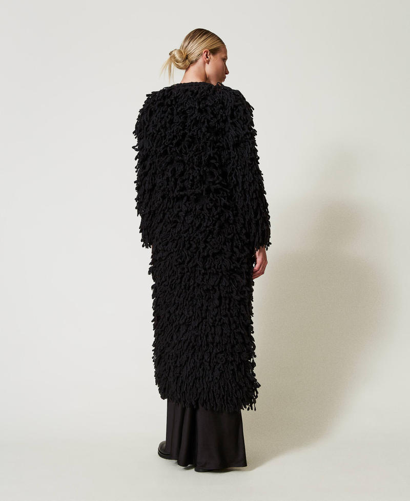 Scee by twin set Cappotto 'Elizabeth' in maglia bouclé Online